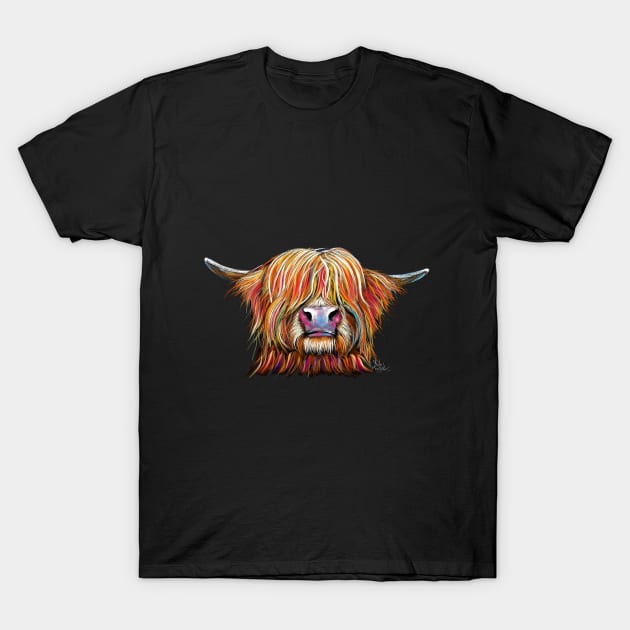 SCoTTiSH HiGHLaND CoW ' CHaRMeR ' T-Shirt by ShirleyMac